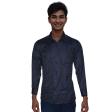 Stripes Navy Blue Shirt : Business