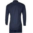 Stripes Navy Blue Shirt : Business