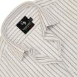 Stripes White Shirt : Business