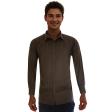 Stripes Brown Shirt : Business