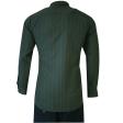 Stripes Dark Green Shirt : Business