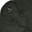 Stripes Dark Green Shirt : Business