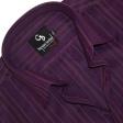 Stripes Wine Shirt : Business