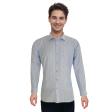 Stripes Blue Shirt : Business