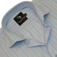 Stripes Blue Shirt : Business
