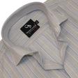 Stripes Gray Shirt : Business