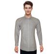 Stripes Light Gray Shirt : Business