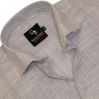 Stripes Light Gray Shirt : Business