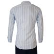 Stripes Light Blue Shirt : Business