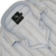 Stripes Light Blue Shirt : Business