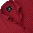 Stripes Red Shirt : Business