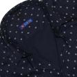 Print Navy Blue Shirt : Slim