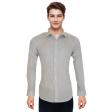 Print Green Shirt : Slim