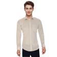Print White Shirt : Slim