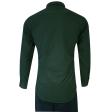 Self Design Dark Green Shirt : Business
