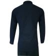 Self Design Navy Blue Shirt : Business