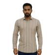 Stripes Fawn Shirt : Business