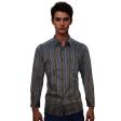 Stripes Gray Shirt : Business