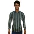 Stripes Green Shirt : Business
