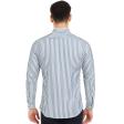 Stripes Blue Shirt : Business