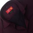 Stripes Maroon Shirt : Business