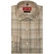 Checks Beige Shirt : Business