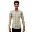 Checks Beige Shirt : Business