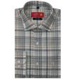 Checks Gray Shirt : Business