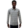 Checks Gray Shirt : Business