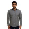 Checks Gray Shirt : Business