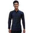 Print Dark Blue Shirt : Party