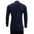 Print Dark Blue Shirt : Party