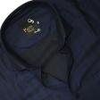Print Dark Blue Shirt : Party