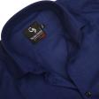 Plain Dark Blue Shirt : Business
