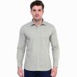Plain Light Green Shirt : Business