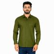 Plain Green Shirt : Business