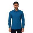 Plain Blue Shirt : Business