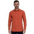 Plain Rust Shirt : Business