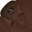 Plain Brown Shirt : Business