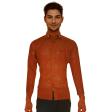 Plain Rust Shirt : Business