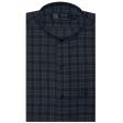 Print Blue Shirt : Party