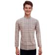 Print Peach Shirt : Party