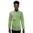 Combination Green Shirt : Ditto