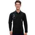 Handpainted Black Shirt : Ditto