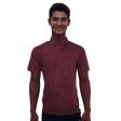Print Maroon T-shirt : Regular