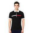 Combination Black T-shirt : Regular