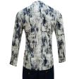 Print Gray Shirt : Party