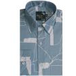 Print Gray Shirt : Party