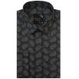 Print Green Shirt : Party