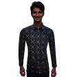 Print Black Shirt : Party